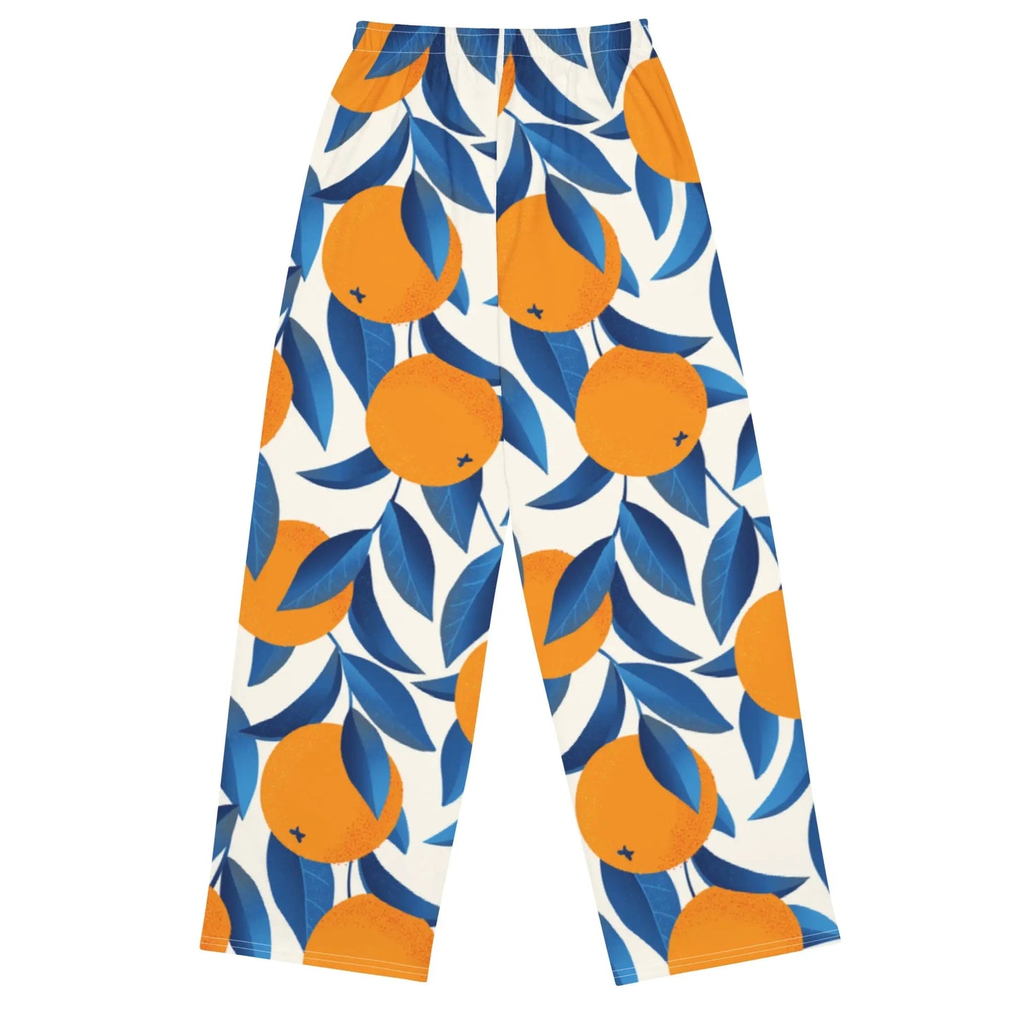 All-Over Print Wide-Leg Pants