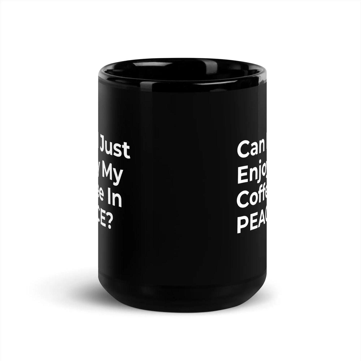 Ceramic Black Glossy Mug