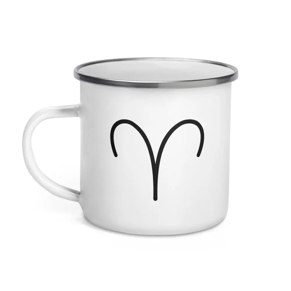 Aries Enamel Mug

