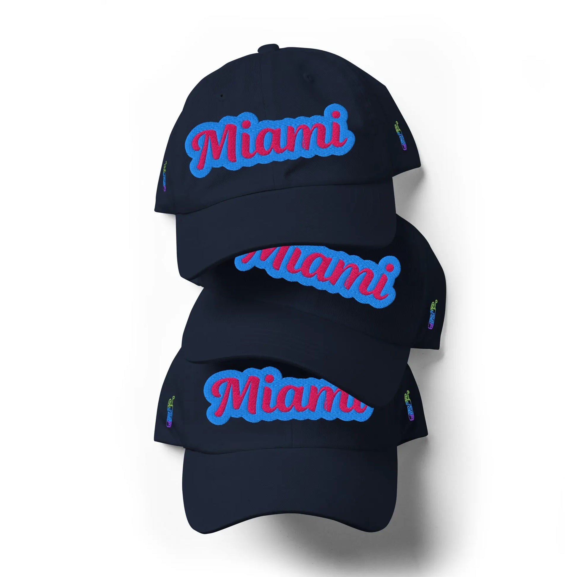 "Miami" Stylish Embroidered Trendy Cotton Dad Hat