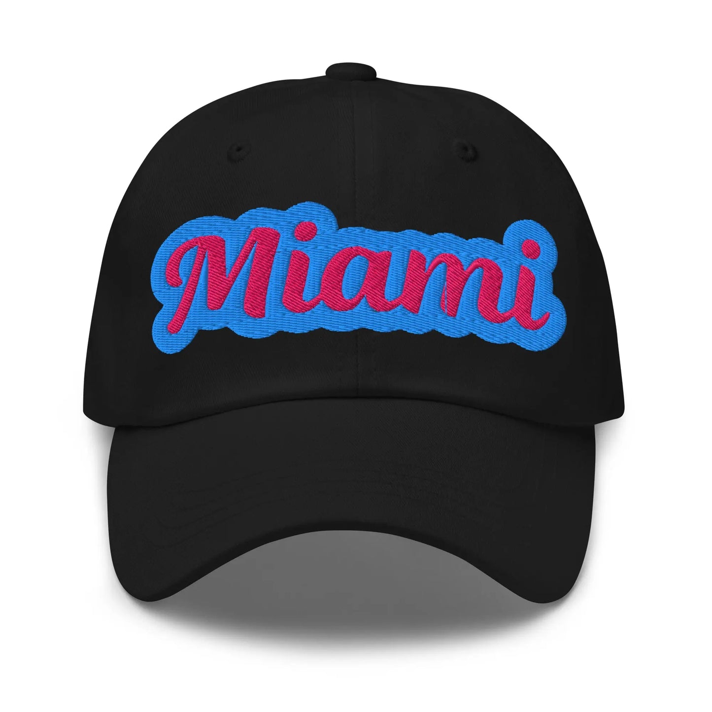 "Miami" Stylish Embroidered Trendy Cotton Dad Hat