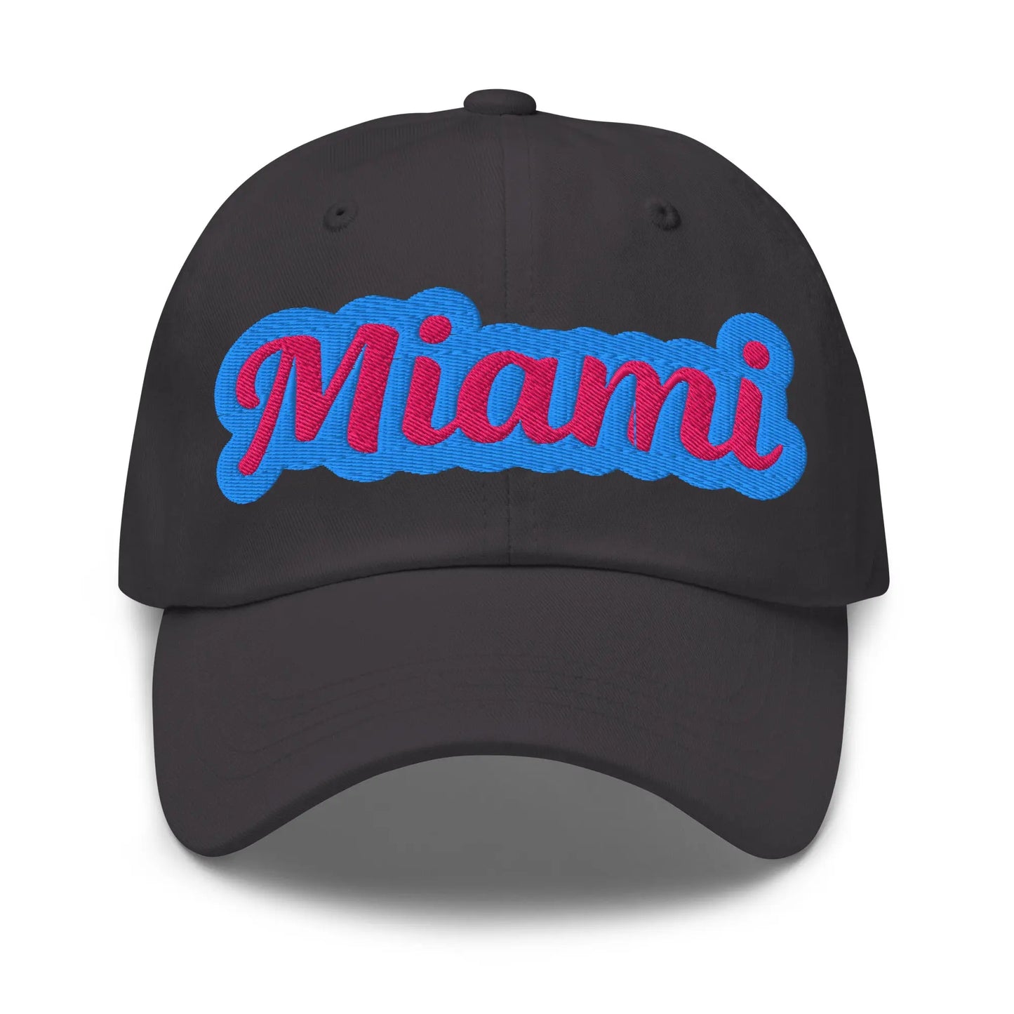 "Miami" Stylish Embroidered Trendy Cotton Dad Hat