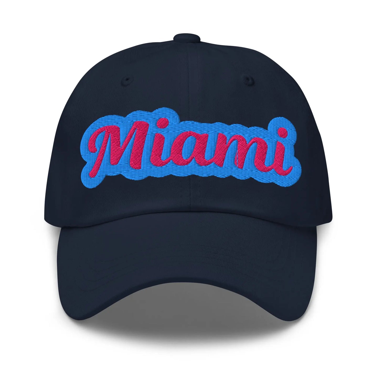 "Miami" Stylish Embroidered Trendy Cotton Dad Hat