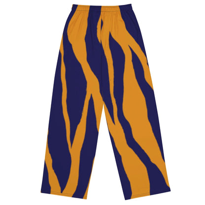 All-Over Print Wide-Leg Pants