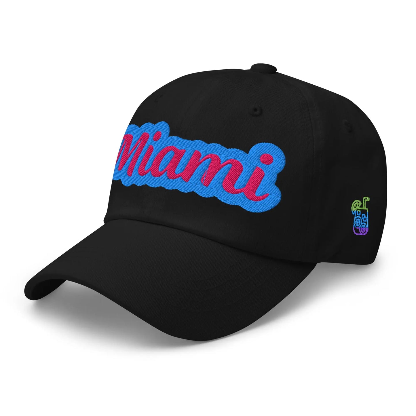 "Miami" Stylish Embroidered Trendy Cotton Dad Hat