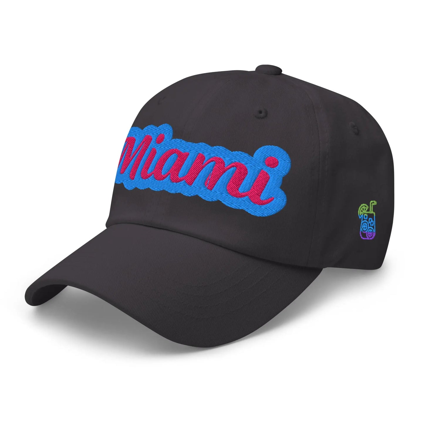 "Miami" Stylish Embroidered Trendy Cotton Dad Hat