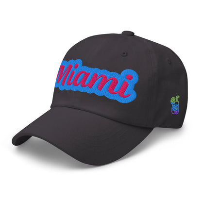 "Miami" Stylish Embroidered Trendy Cotton Dad Hat