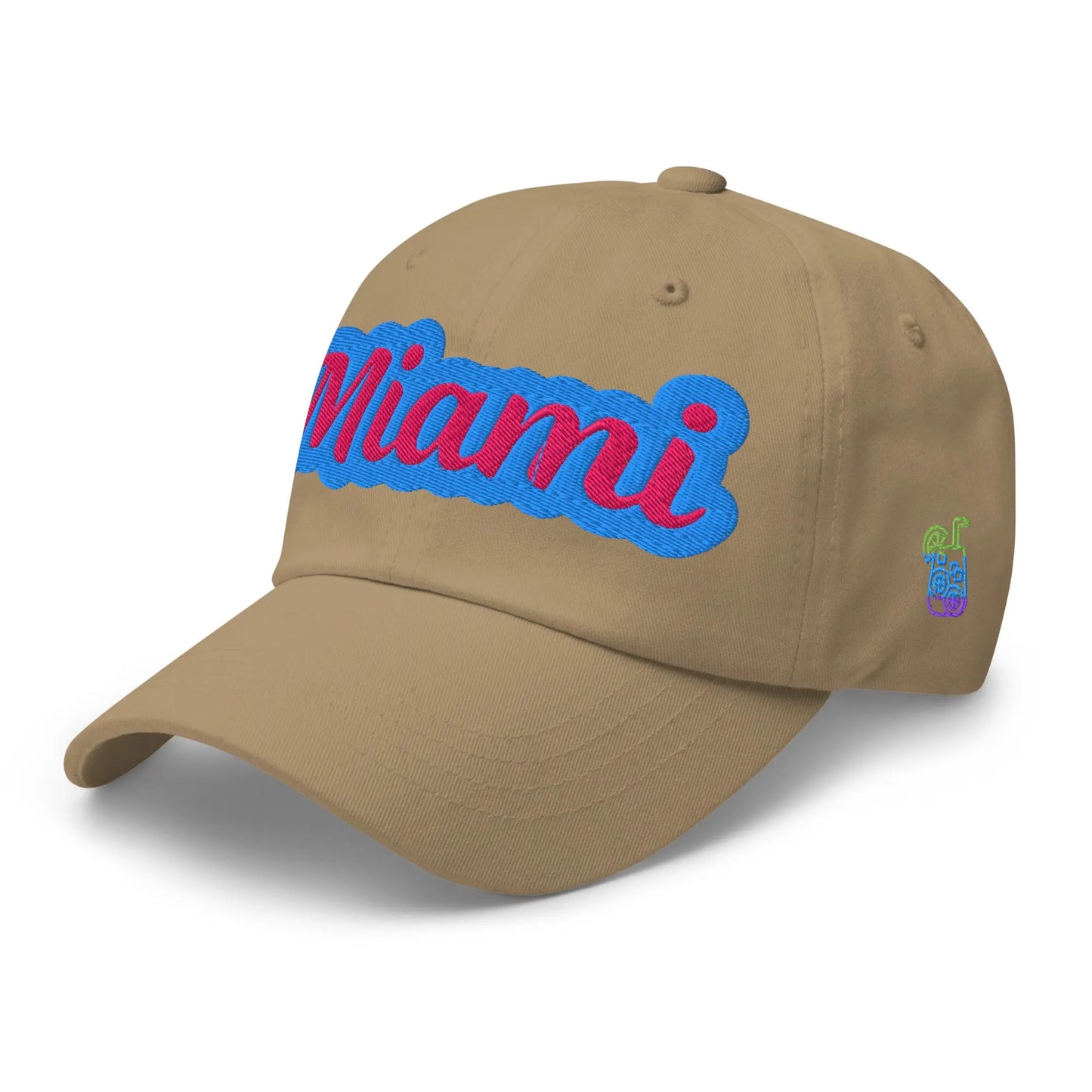 "Miami" Stylish Embroidered Trendy Cotton Dad Hat