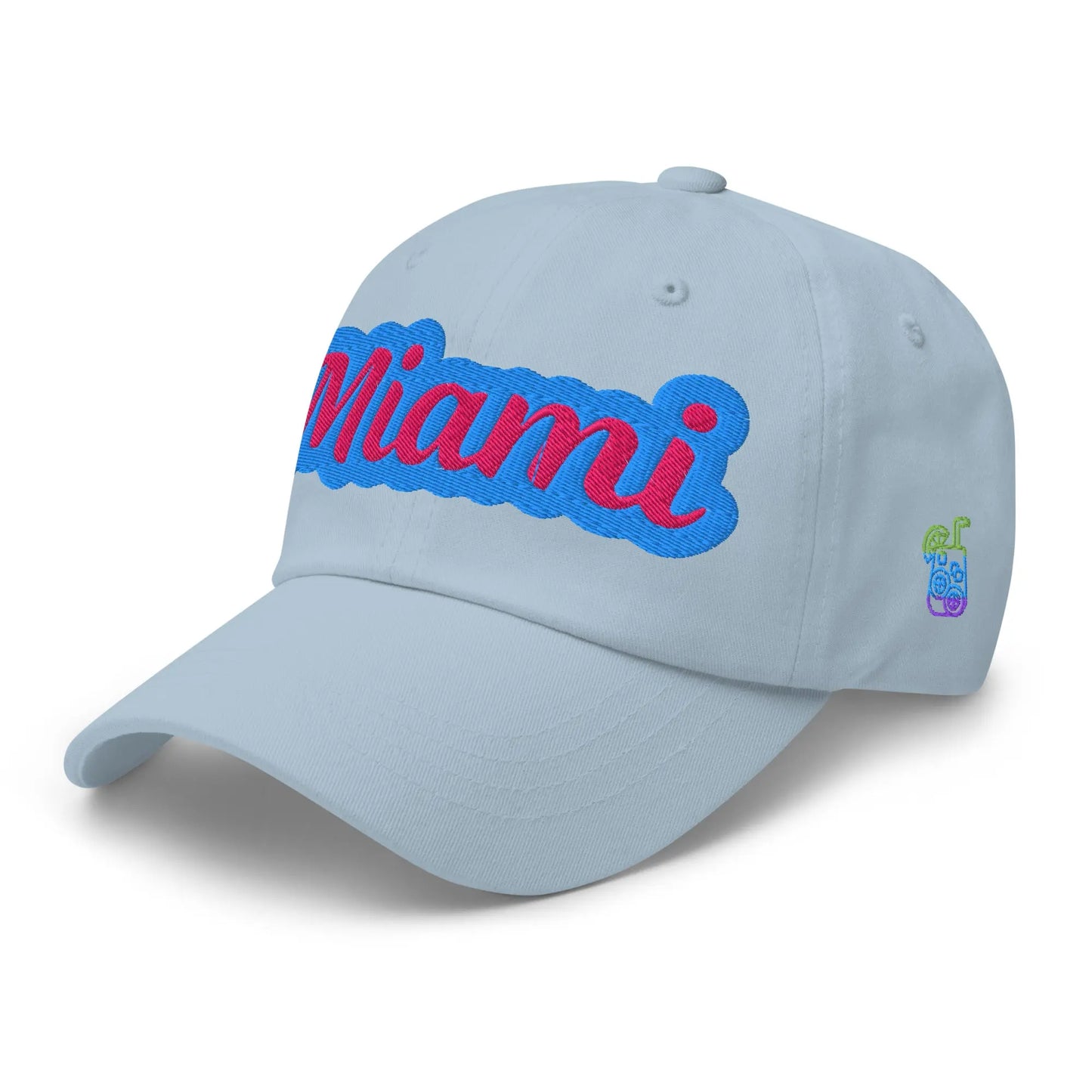 "Miami" Stylish Embroidered Trendy Cotton Dad Hat