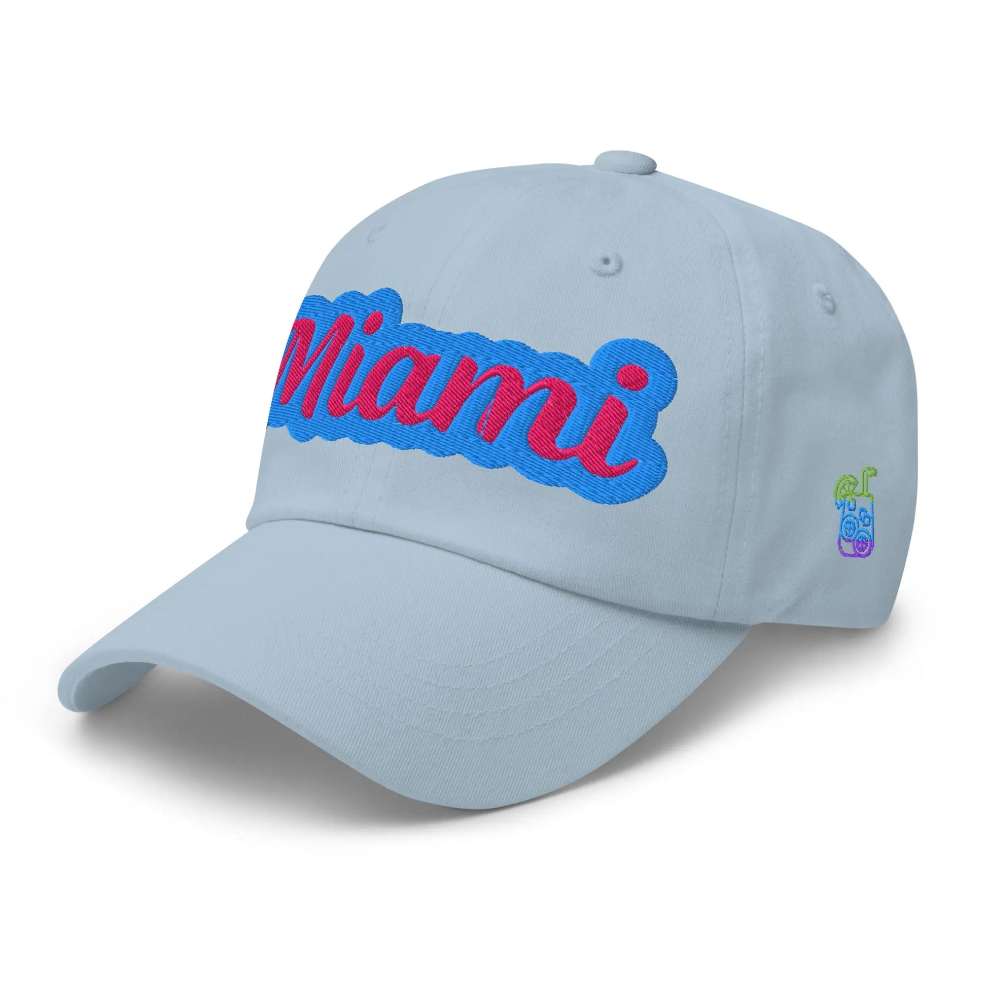"Miami" Stylish Embroidered Trendy Cotton Dad Hat
