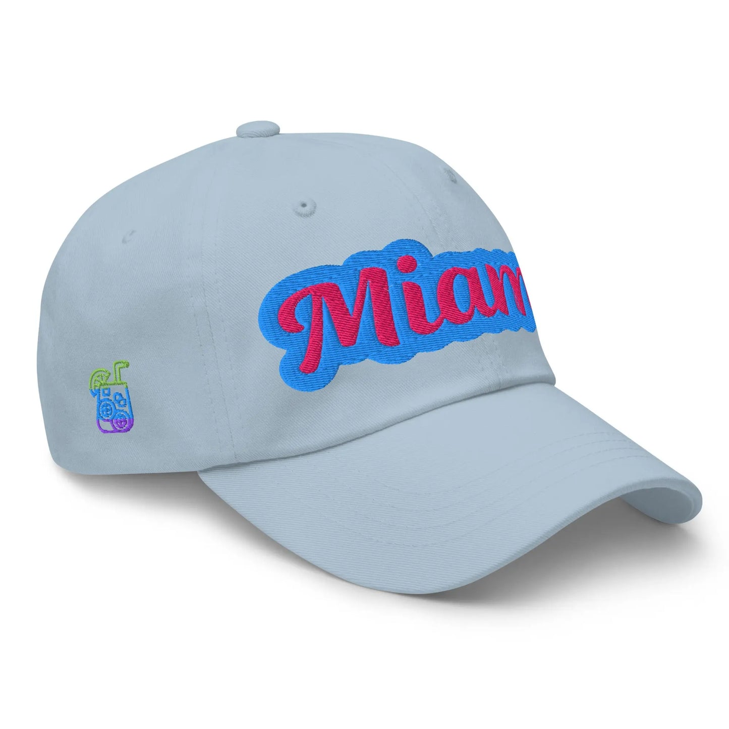 "Miami" Stylish Embroidered Trendy Cotton Dad Hat