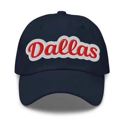 "Dallas" Vintage Cotton Dad Hat