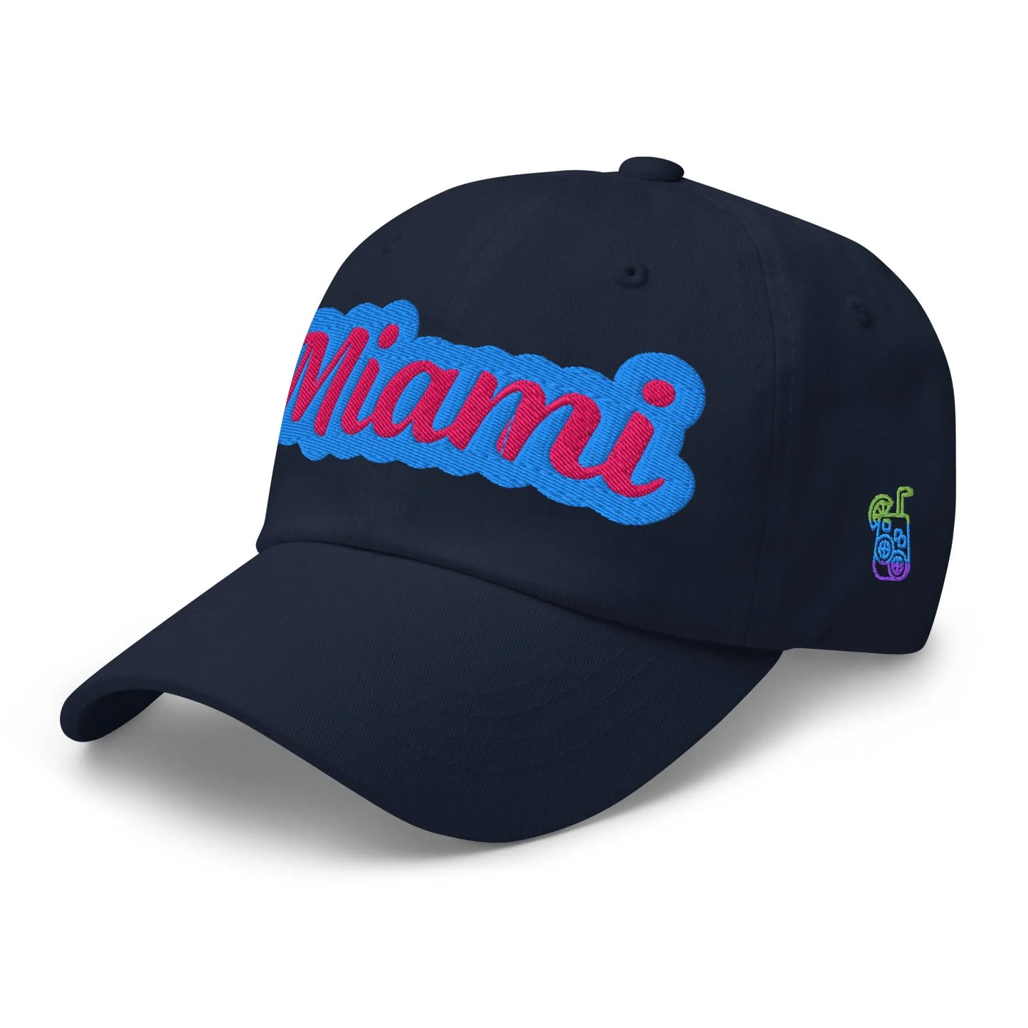 "Miami" Stylish Embroidered Trendy Cotton Dad Hat