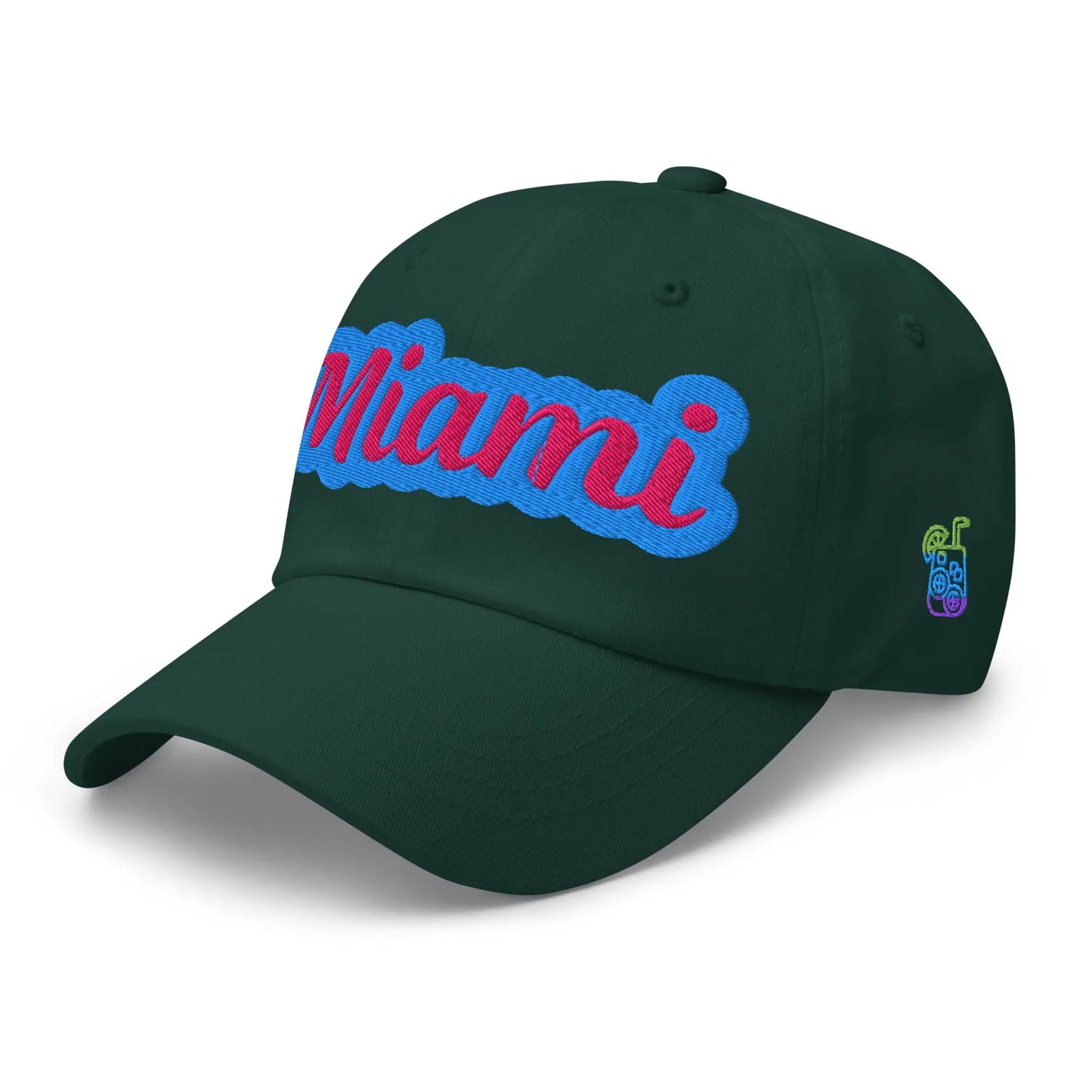 "Miami" Stylish Embroidered Trendy Cotton Dad Hat