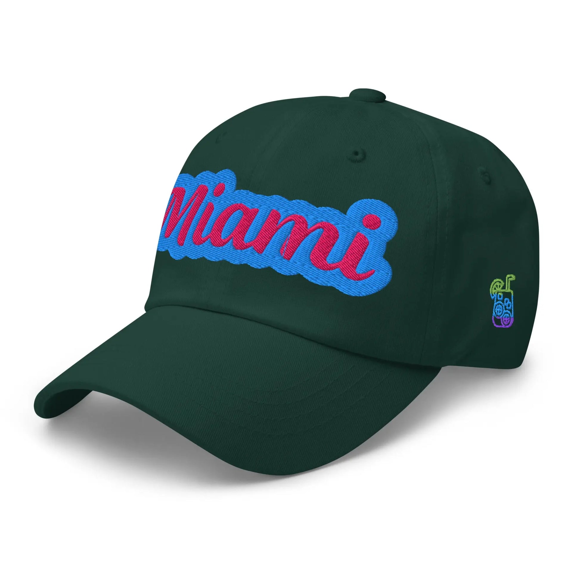 "Miami" Stylish Embroidered Trendy Cotton Dad Hat
