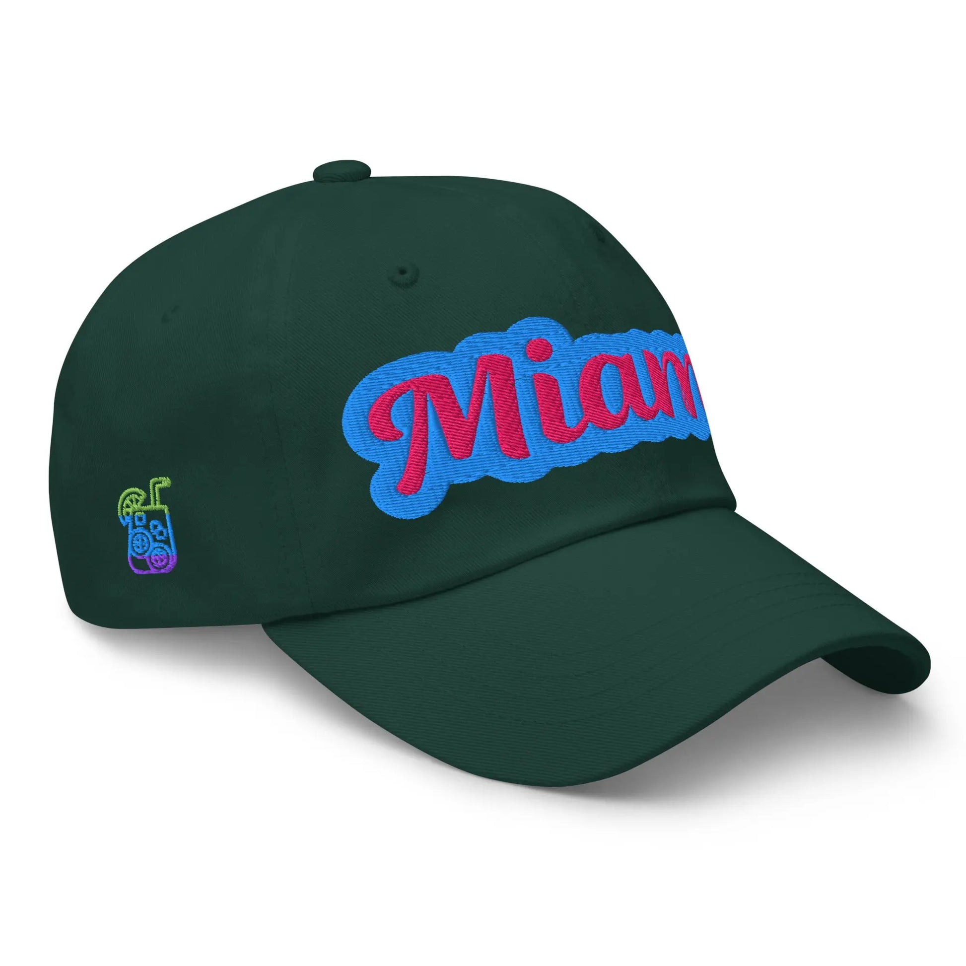 "Miami" Stylish Embroidered Trendy Cotton Dad Hat