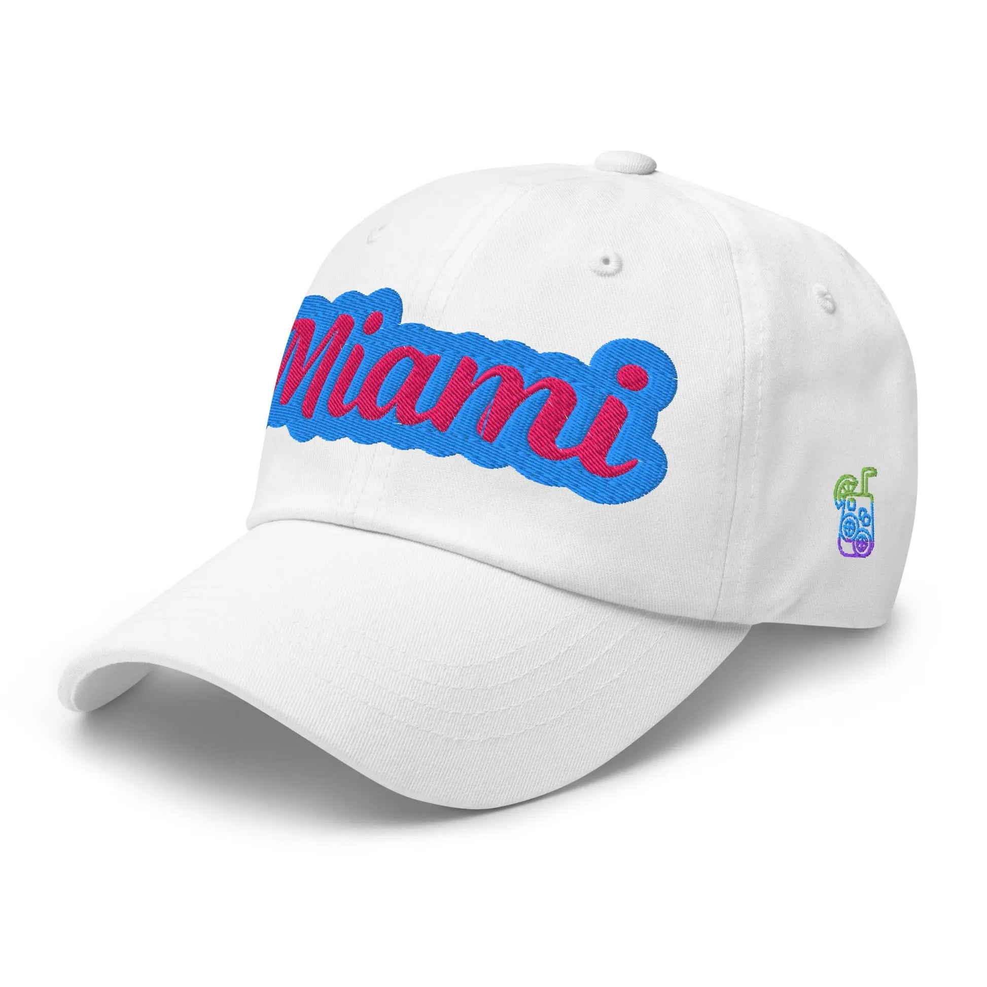 "Miami" Stylish Embroidered Trendy Cotton Dad Hat