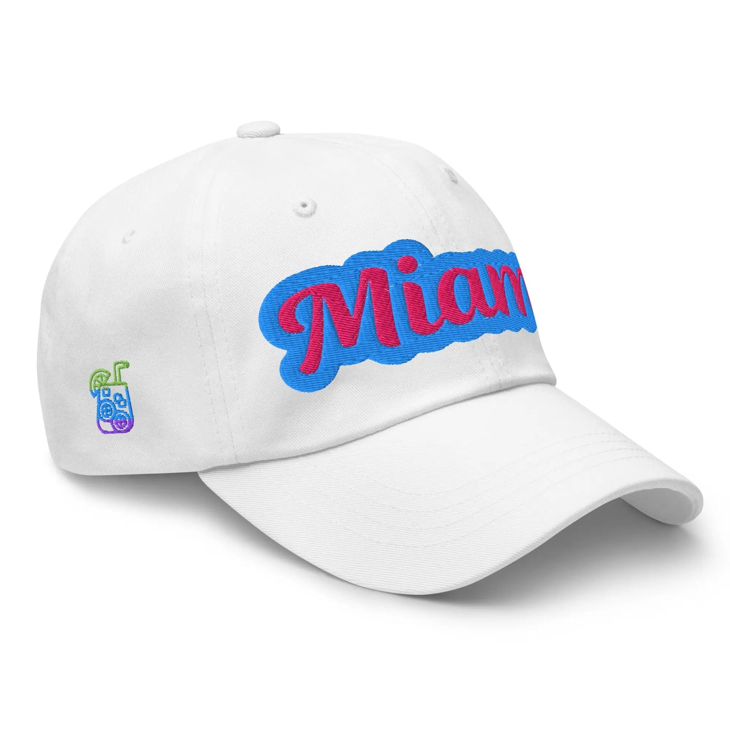 "Miami" Stylish Embroidered Trendy Cotton Dad Hat