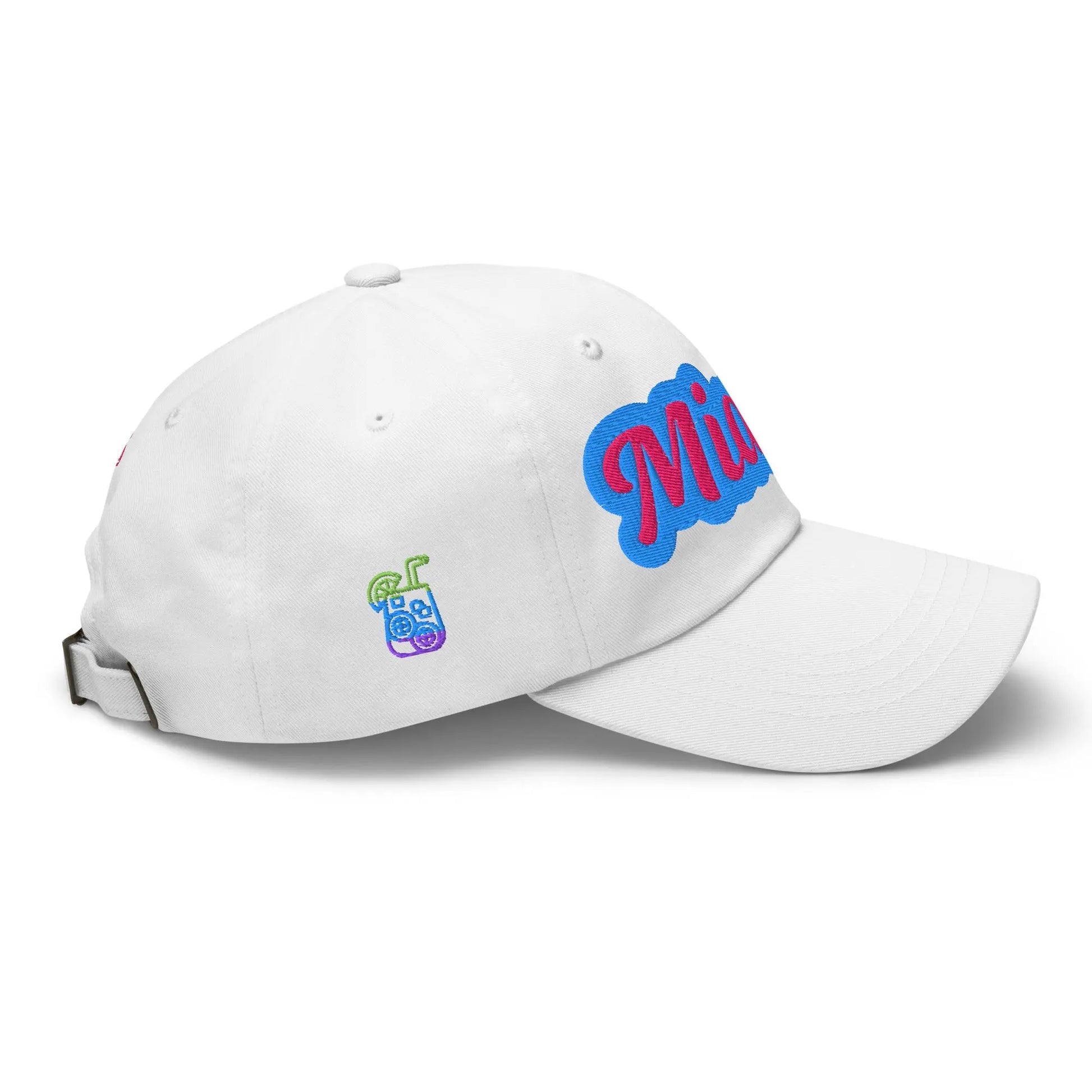 "Miami" Stylish Embroidered Trendy Cotton Dad Hat