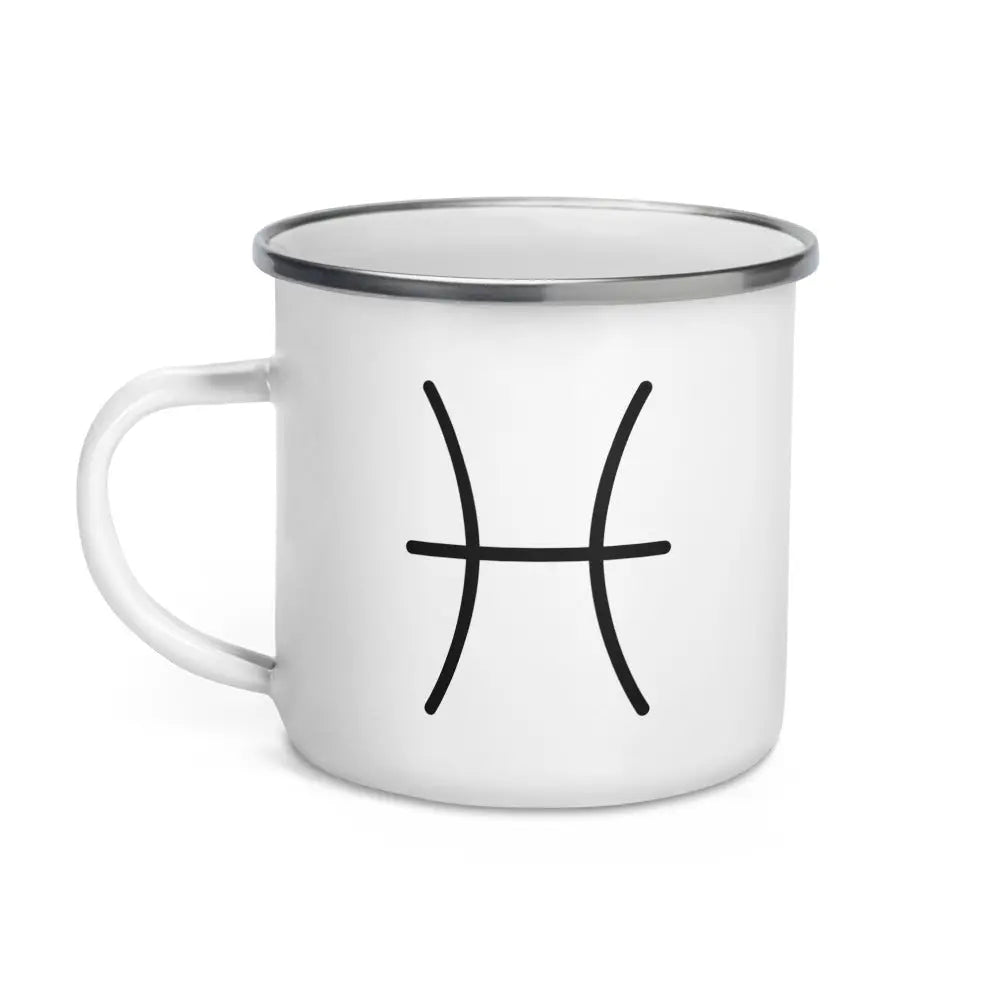 Pisces Enamel Mug

