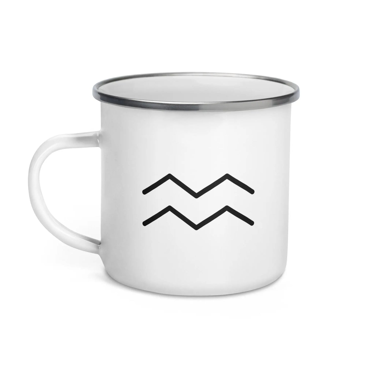 Aquarius Enamel Mug

