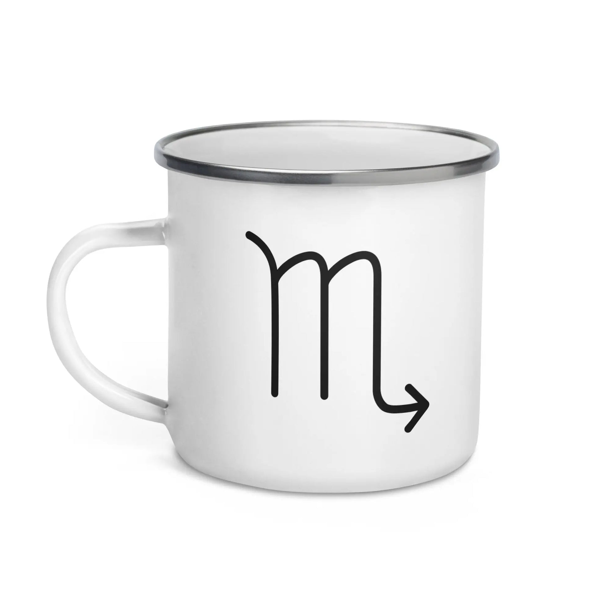 Scorpio Zodiac Enamel Mug

