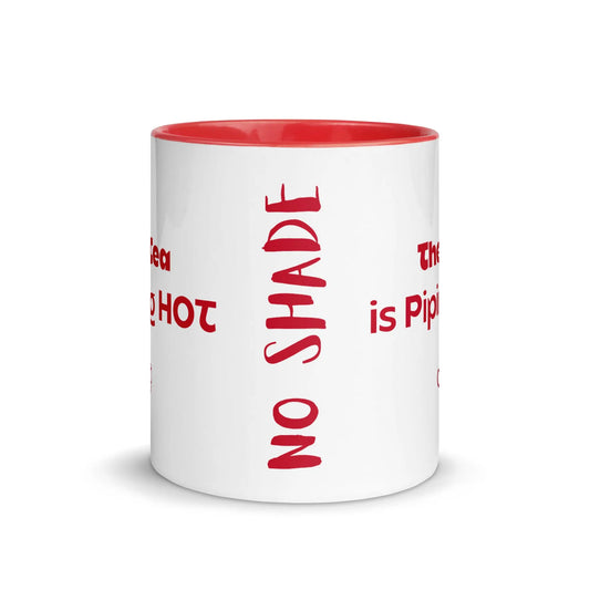 Bold Red Glossy Mug